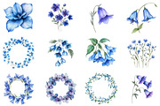 Spring Bluebell Flowers Bouquet, an Illustration by CitraGraphics (Thumbnail 2 of 5)