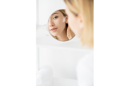 morning cosmetology facial skincare, a Beauty & Fashion Photo by Photo Drive Studio