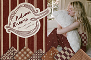 Autumn Dreams: 40 Seamless Patterns, a Pattern Graphic by Cute Atelier (Thumbnail 1 of 9)