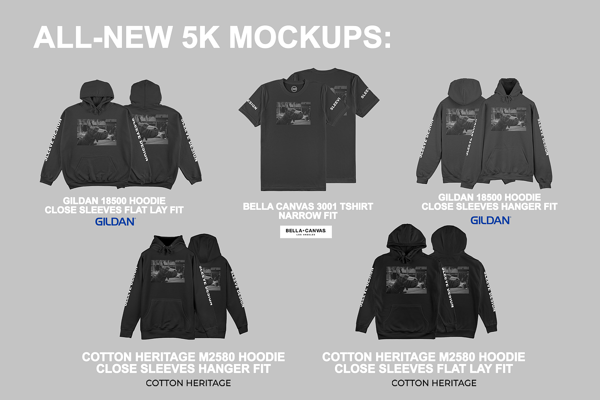 Clothing Mockup Whole Shop Bundle, a Shirt Mockup by Infinity Mockups (Photo 5 of 11)