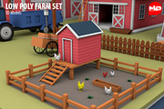 Low Poly Farm Set, an Architecture 3D Model by multimedia4ds (Thumbnail 9 of 10)
