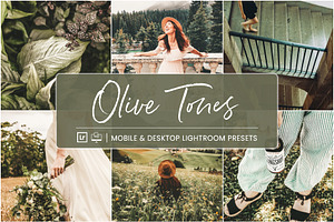 OLIVE TONES LIGHTROOM PRESETS