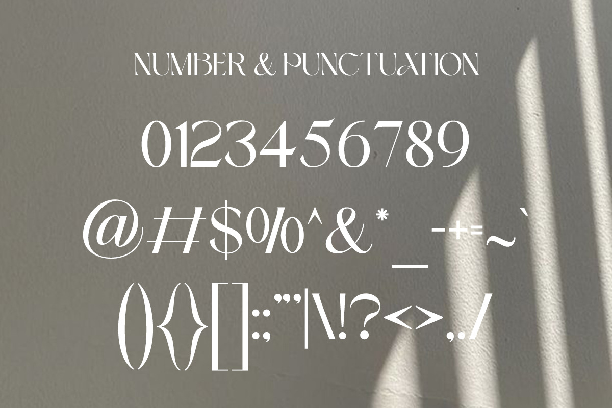 Marie Vaery Luxury Font, a Serif Font by Muntab_Art (Photo 10 of 10)