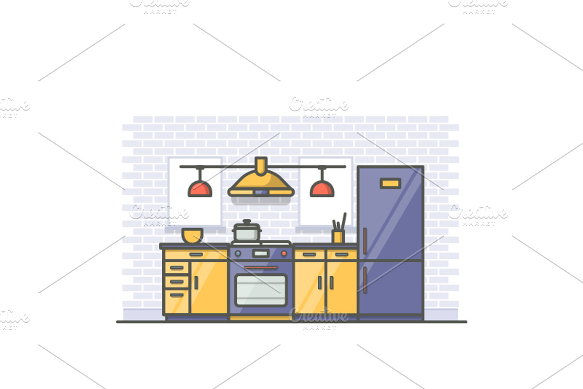 Interior design, a Decorative Illustration by I-RO (Photo 1 of 4)