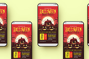 Halloween Party Flyer, a Flyer Template by Creativestoree (Thumbnail 4 of 5)