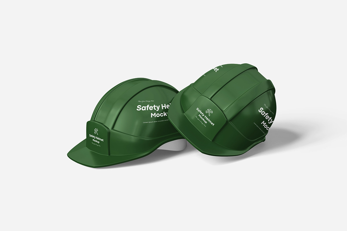 Safety Helmet Mockup, a Product Mockup by Indah (Photo 5 of 6)