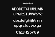 Syafixy - Ligatures Logo Font, a Sans Serif Font by Iqsiart Studio (Thumbnail 6 of 14)