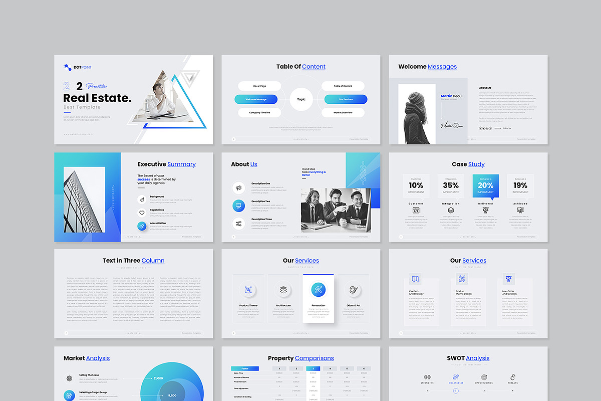Real-Estate Presentation Template, a Presentation Template by GenerousArt (Photo 7 of 8)