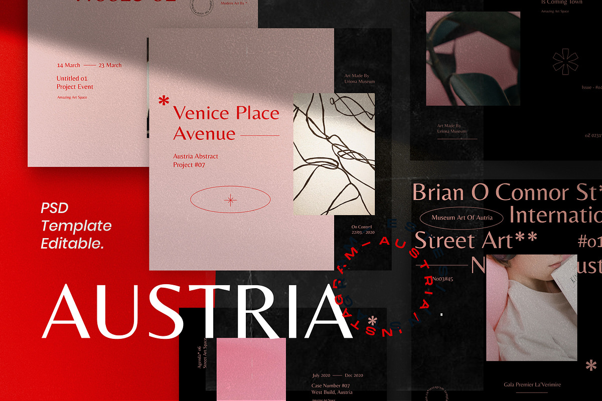 AUSTRIA - Social Media Post&Stories, a Social Media Template by Dirtytemp Studio (Photo 6 of 6)