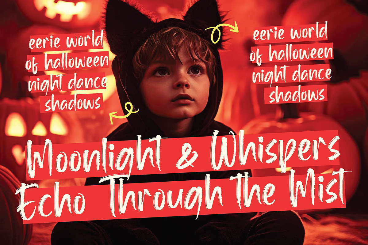 Hallow Mistelar Modern Brush Font, a Script Font by Letterena Studios Script (Photo 9 of 15)