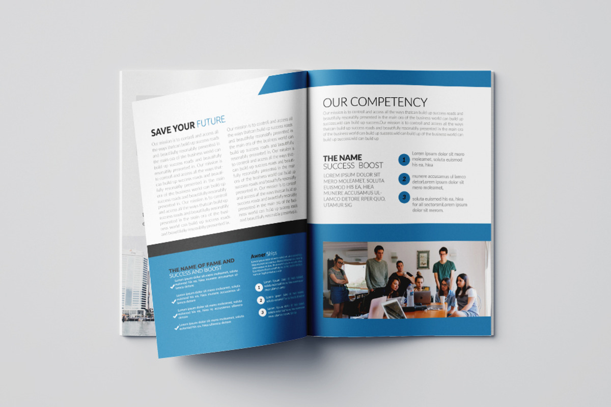 Business Catalogue Brochure 16 Pages, a Brochure Template by Psd Templates (Photo 6 of 9)