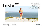216 Insta Presets Lightroom Bundle, a Preset Add-On by VEER (Thumbnail 1 of 17)