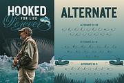Phatin Angler, a Handwritten Font by Burntilldead (Thumbnail 7 of 11)
