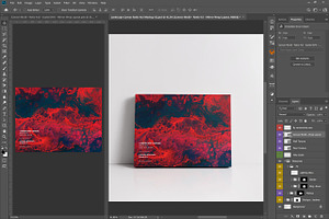 Landscape Canvas Ratio 4x3 Mockup 01