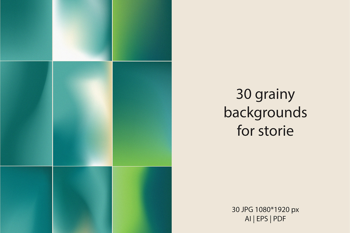 Velvet Jade grainy gradient textures, a Texture Illustration by GapArt (Photo 5 of 7)