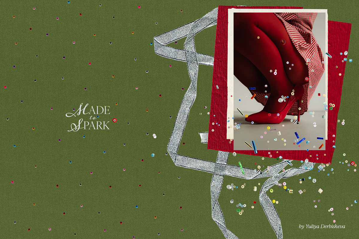Christmas collage backgrounds frames, an Object Graphic by Yuliya Derbisheva (Photo 6 of 15)
