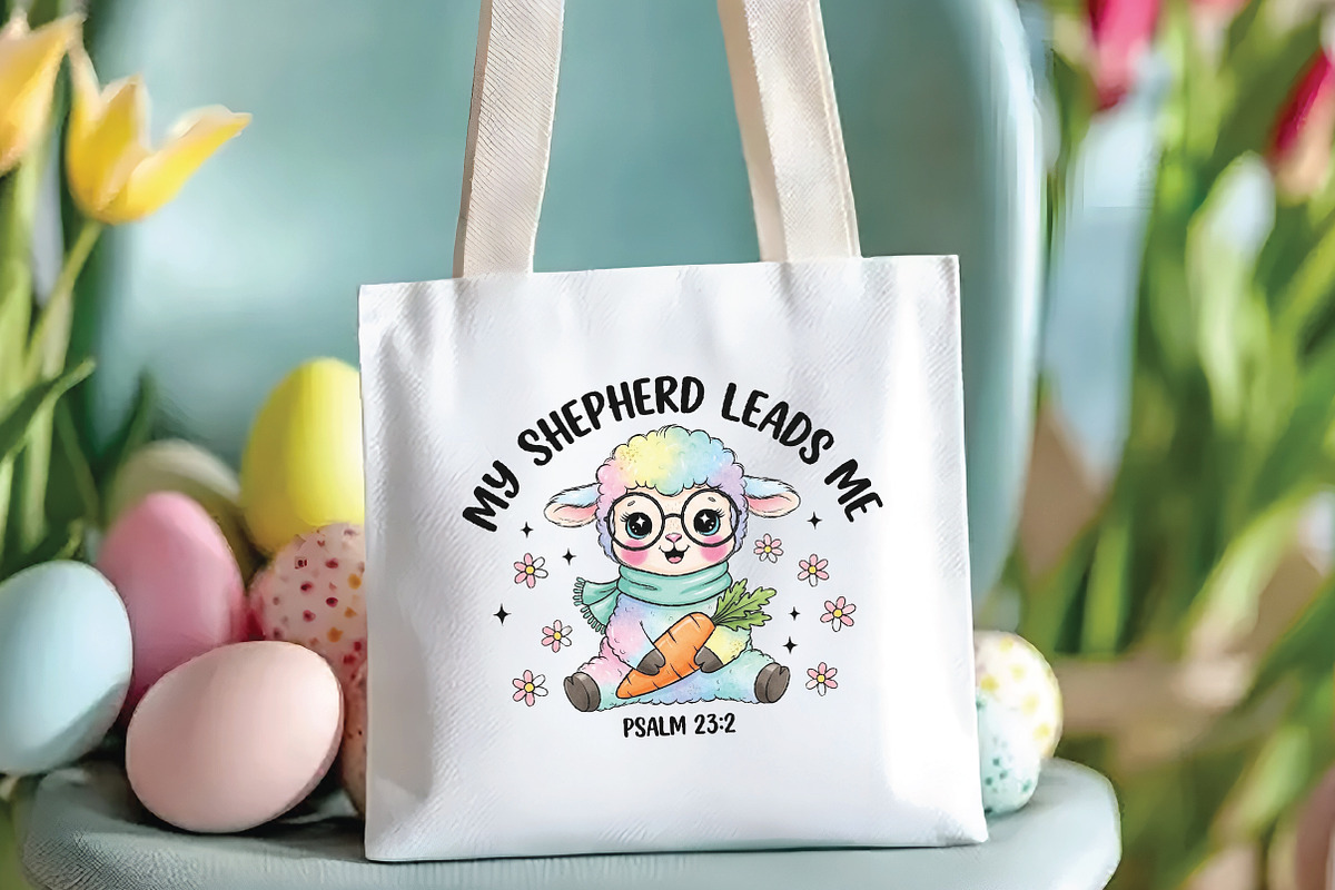 Easter Sheep Clipart Png, an Illustration by CraftArtStudio (Photo 2 of 4)