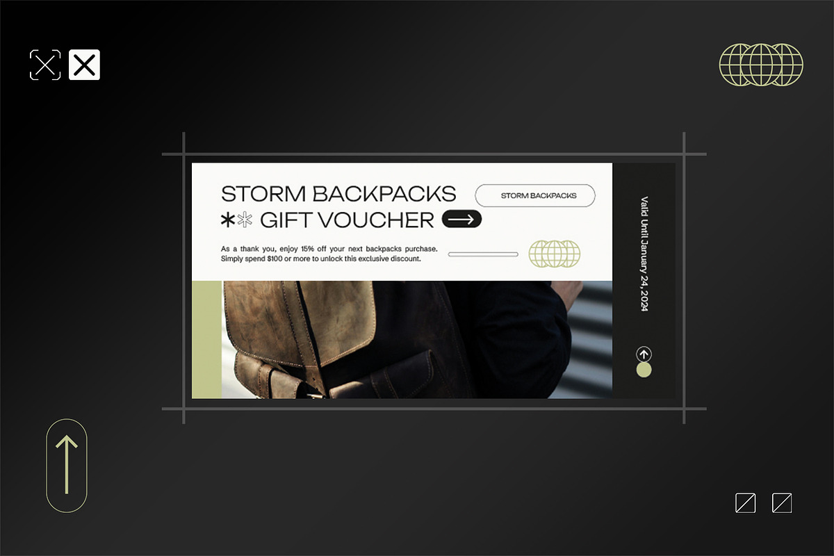 Strom - Gift Voucher, a Print Template by StreaksideStd (Photo 2 of 3)