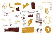 Moody garden. Abstract floral set., an Object Graphic by lisa_kalev (Thumbnail 11 of 12)