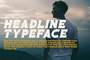 Fiore Ebrey - Display Font, a Serif Font by madeDeduk (Thumbnail 8 of 10)