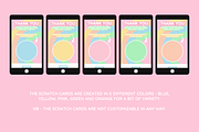 Customer Coupon Reveal Scratch Card, a Social Media Template by SunshineStudioBoutique (Thumbnail 7 of 9)