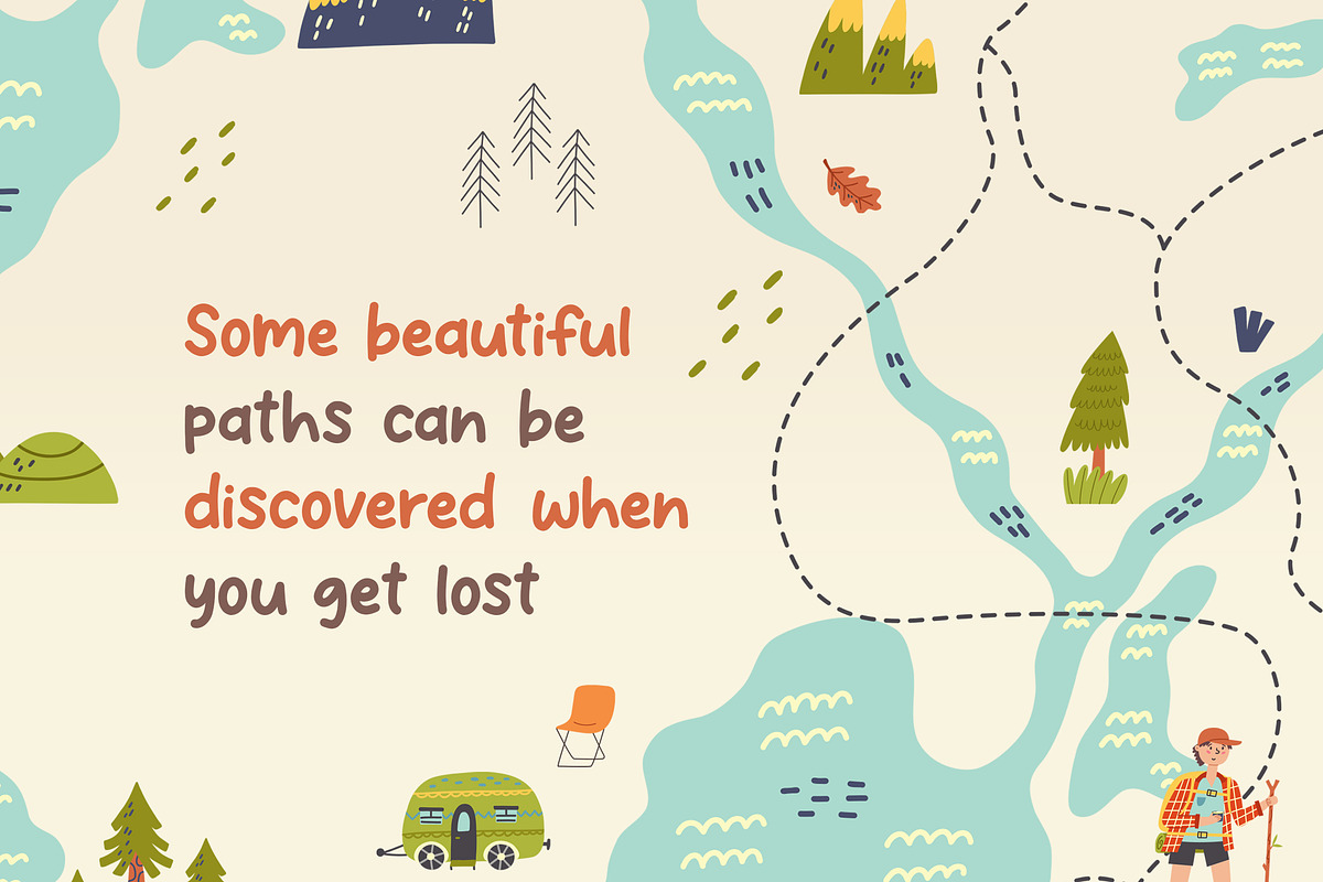 Walk in the Wild Font, a Font by Lollipop Hand Drawn (Photo 2 of 7)