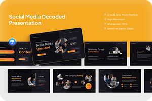 Social Media and Networking, a Presentation Template by Annora Studio