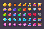 Icons_Coins_Gems_Hearts_Stars, an Icon by KartInnka (Thumbnail 3 of 10)