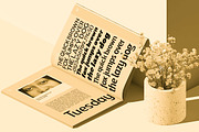 Aukim II Expanded, a Sans Serif Font by Aukimvisuel (Thumbnail 10 of 15)