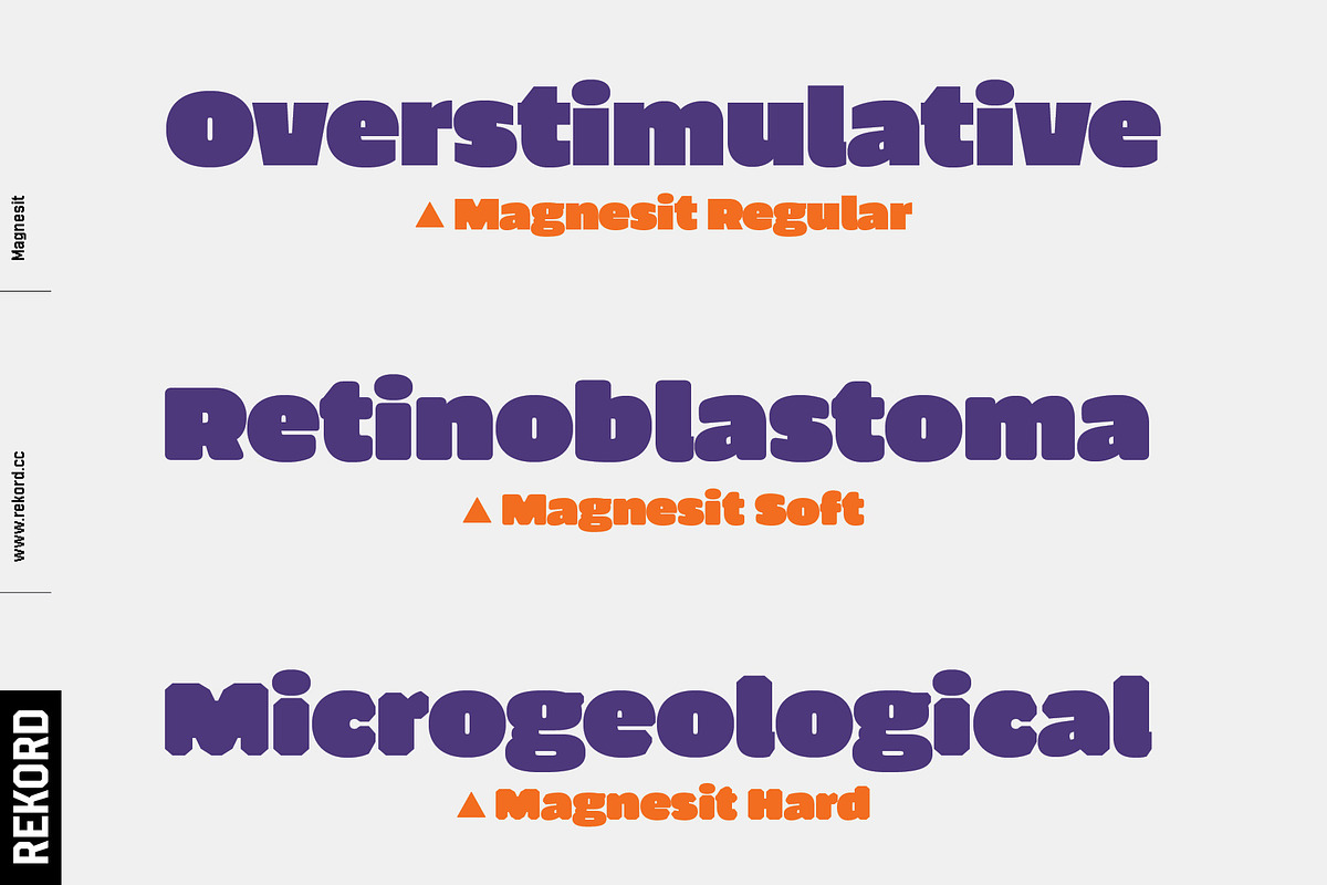 Magnesit: Ultra Bold Fonts, a Sans Serif Font by REKORD (Photo 2 of 14)