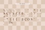 Baikan, a Serif Font by Rishsketch (Thumbnail 8 of 13)
