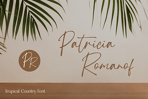 Tropical Country - Handwritten Font