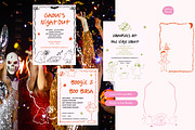 Halloween Clipart and Frames, an Illustration by Kartika Prints (Thumbnail 8 of 11)