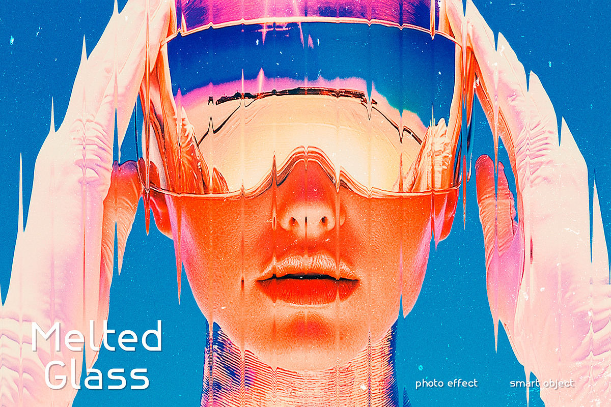 Melted Glass Photo Effect, a Layer Style Add-On by tatiankaart (Photo 1 of 8)