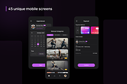 Feat Fitness UI Design Kit, an UI Kit Template by phoneixdesign (Thumbnail 2 of 5)
