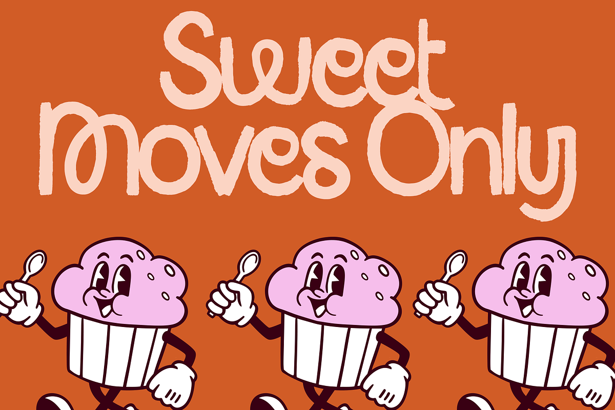 Happie Night - Playful Display Font, a Handwritten Font by Inviline.co (Photo 5 of 10)