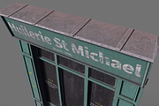 Parisian vintage Huilerie storefront, an Environmental 3D Model by happy brush (Thumbnail 8 of 11)