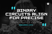 Revolta - Tech Display Font, a Sans Serif Font by Vesvocrea (Thumbnail 5 of 8)