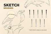 Artista Brushes for Illustrator, a Brush Add-On by pixelbuddha.net (Thumbnail 3 of 9)