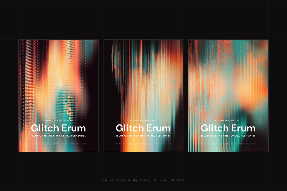 Glitch Erum - 20 images bundle, a Background Graphic by Digital Blood (Photo 10 of 12)