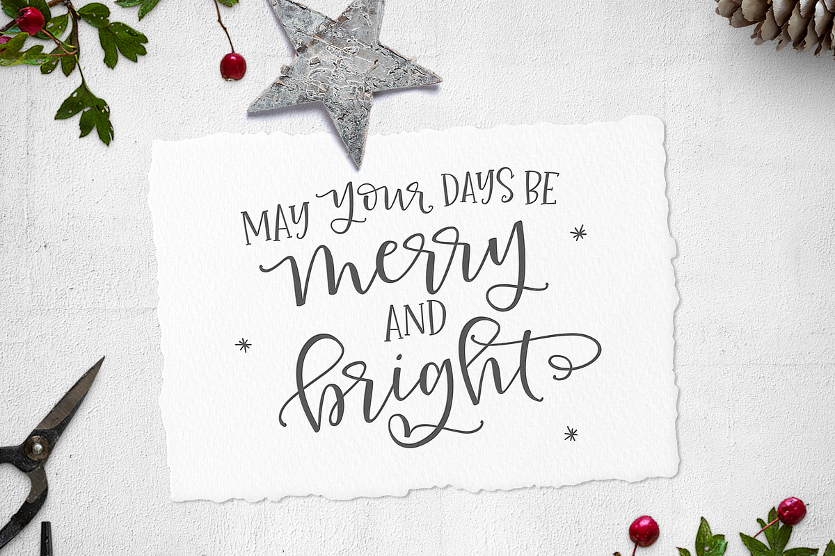 Roseroot Cottage Font Collection preview 2
