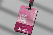 ID Card Mockup, an Advertising Mockup by Dudukbersama (Thumbnail 1 of 5)