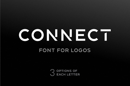 Connect - Font For Logos, a Sans Serif Font by Arbuz