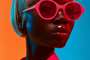 109 Fashion models in sunglasses, a Beauty & Fashion Photo by Handmadefont (Thumbnail 82 of 113)