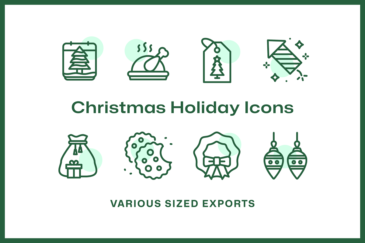 36 Christmas Holiday Icons, an Icon by Furnace (Photo 4 of 5)