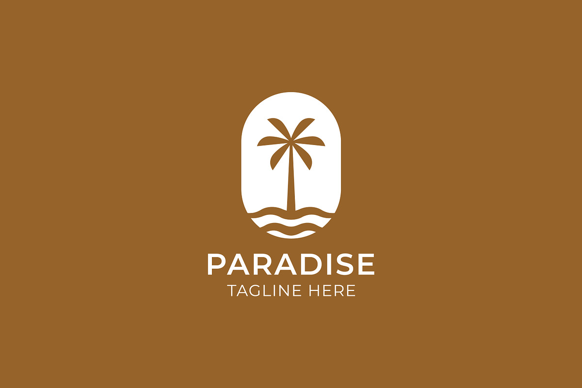 Elegant Tropical Palm Tree Logo, a Branding & Logo Template by Signatoro (Photo 3 of 3)