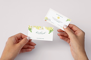 Floral Thank you card Canva Template, a Flyer Template by Hellohastore (Thumbnail 6 of 11)