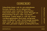 Namile Blur, a Sans Serif Font by Craft Supply Co. (Thumbnail 6 of 8)