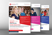 University Education Flyer, a Flyer Template by graphicforest (Thumbnail 3 of 3)