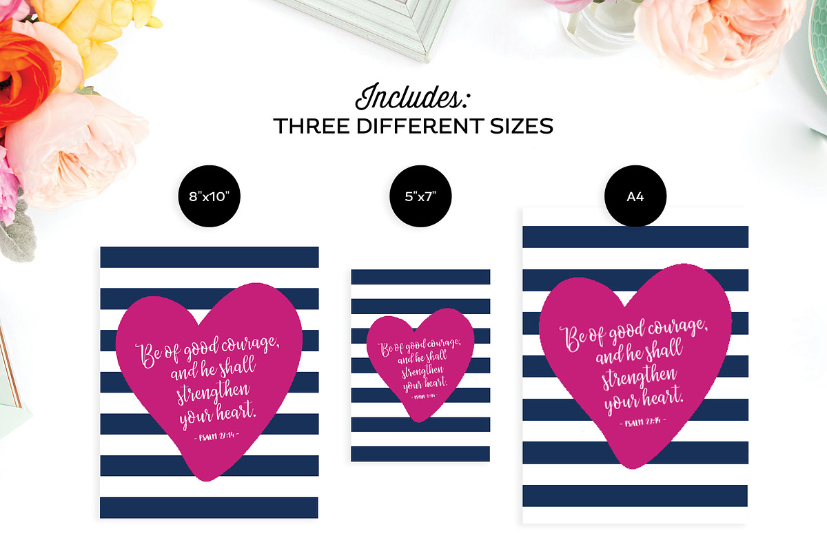 Art Printable Templates for InDesign, a Poster Template by Michelle Hickey Design (Photo 3 of 5)